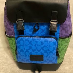 Coach large backpack new with tags